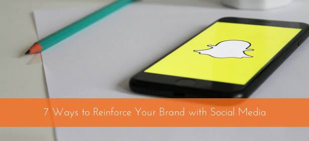 reinforce brand with social media