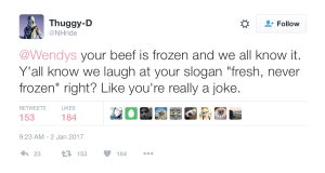 Wendy's Twitter Joke