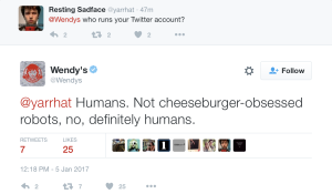 Wendy's Twitter Humor