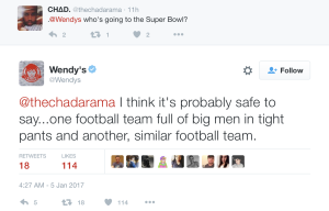Wendy's Twitter Football