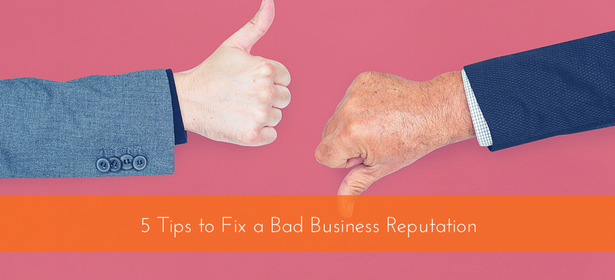 fix bad business reputation