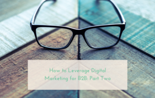 B2B digital marketing