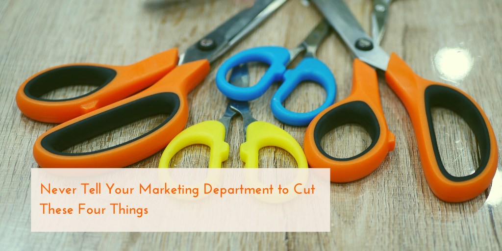 cutting marketing costs